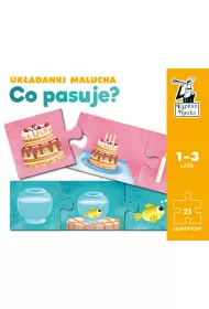 Puzzle Kapitan Nauka. Uk�adanki malucha. Co pasuje? Edgard