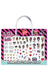 L.O.L. Surprise! Komiksowy zawr�t g�owy. Kocham nakleja�
