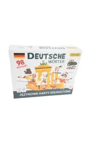 Gra Deutsche W rter - j�zykowe karty edukacyjne adamigo 8049