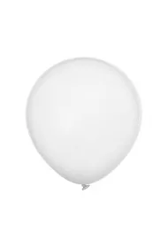 Decomex Balony pastelowe White 100 szt.