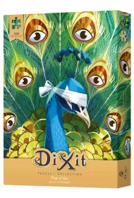 Puzzle 1000 el. Dixit: Point of View z unikatow kart do gry Rebel