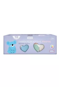 Interdruk Farby plakatowe BB PASTEL 12 x 20 ml
