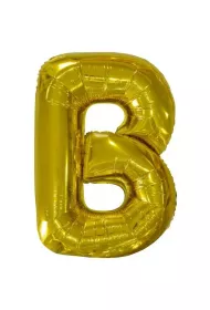Amscan Balon foliowy litera B z�ota 59x86cm