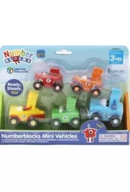 Klocki mini pojazdy 5szt