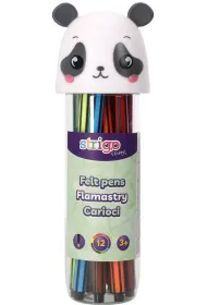 Strigo Flamastry Panda 12 szt.