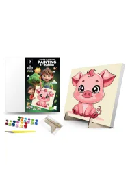 Malowanie po numerach - �winka 25x25cm Qbee