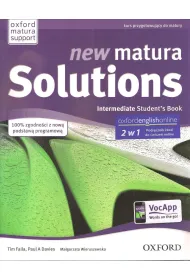 MATURA SOLUTIONS 2E new INTER.SB&ONLINEWB PL-OXFORD