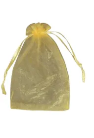 Penword Woreczki organzowe z�ote 10x15cm