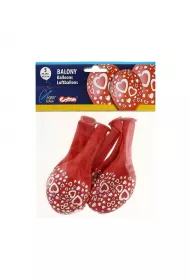 Godan Balony Premium Serduszka 5 szt.