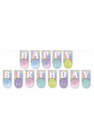 Girlanda Happy Birthday PARTY GO