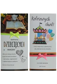 Karnet DL Dzie� dziecka z tasiemk� mix 2 wzor�w