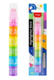 Easy Stationery Zakrelacze przekadane 6 kolorw EASY