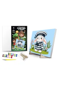 Malowanie po numerach - Sailor Bunny 25x25cm Qbee