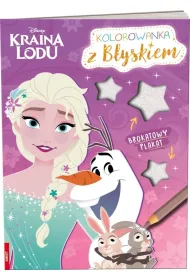 Disney Kraina Lodu. Kolorowanka z b�yskiem