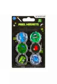 Starpak Magnes kolorowy pixel 30mm