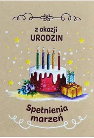 Trend Kartka okoliczno�ciowa Urodziny