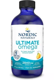 Nordic Naturals Ultimate Omega, Lemon, 2840 mg Suplement diety 119 ml