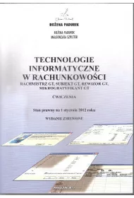 Technologie informatyczne w rachunkowo�ci. �wiczenia (2013)