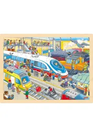 Puzzle Stacja kolejowa Goki