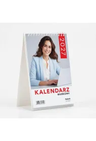 Kalendarz 2027 A5 Biurkowy Pionowy Tygodniowy
