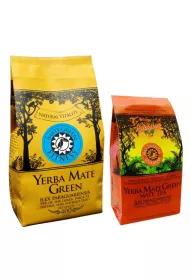 Mate Green Yerba Mate: Fitness + Mas Energia Guarana Zestaw 400 g + 200 g