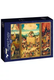 Puzzle 1000 el. W�z z sianem - Tryptyk, Bosch Bluebird Puzzle