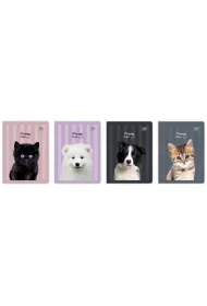 Interdruk Zeszyt A5 UV Puppy Sign trzy linie, 70g 32 kartki 10 szt.