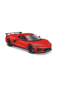 MAISTO 31534-46 Chevrolet Corvette Stingray Coupe czerwony 1:24