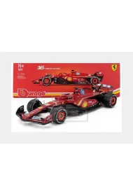 Bburago model 1:24 bolid f1 ferrari sf-24 2024 charles leclerc 18-26821