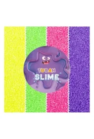 Slime brokat mineralny 4 kolory 32g Tuban