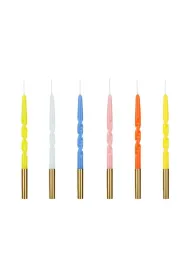 PartyDeco �wieczki urodzinowe zakr�cone 14cm