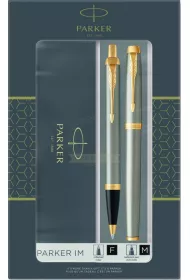 Parker Zestaw d�ugopis + pi�ro kulkowe IM metal GT 2093217