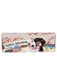 Astra Farby szkolne - Pieski, 12 kol x 20 ml