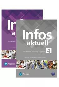 Pakiet: Infos Aktuell 4. Podr�cznik wieloletni i zeszyt �wicze� do j�zyka niemieckiego dla lice�w i technik�w