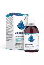 Aura Herbals Colladrop Flex kolagen morski 5000 mg Suplement diety w pynie 500 ml