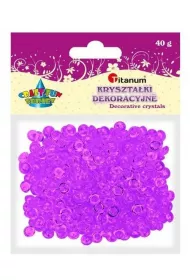 Titanum Kryszta�ki dekoracyjne plastikowe 47 g