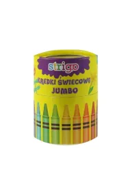 Strigo Kredki �wiecowe Jumbo 36 szt.