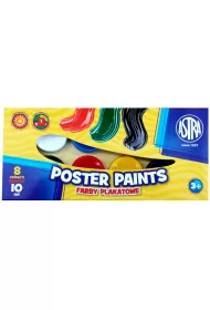 Astra Farby plakatowe 8 x 10 ml