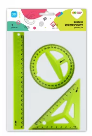 Happy Color Zestaw geometryczny 3D 3 elementy