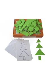 Zestaw dydaktyczny. Uk�adanki z figur geometrycznych