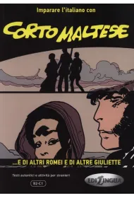 LW Corto Maltese E di altri Romei e di altre Giuliette komiks + �wiczenia B2-C1
