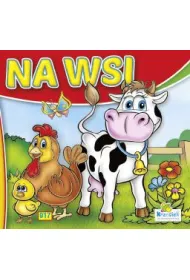 Na wsi - Krowa i kura. Ksi��eczka harmonijka