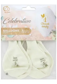 Godan Balony Premium Hel Chrzest �wi�ty (�wieca) 13" 5 szt.