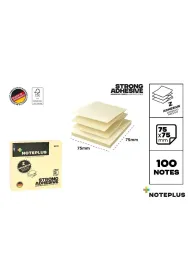Mp Main Paper Karteczki samoprzylepne 75x75mm 100K ��te "Z"