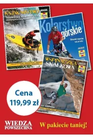 Pakiet: Kolarstwo g�rskie, Wspinaczna ska�kowa, Kajakarstwo