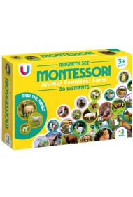 Zestaw magnetyczny Montessori Zwierzta na farmie