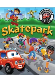 Skatepark. Samochodzik Franek
