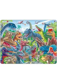 Puzzle Uk�adanka Szcz�liwe dinozaury Maxi Larsen