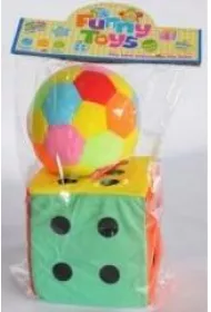 Pi�ka z kostk� Pegaz Toys