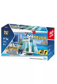 Klocki Blocki MyPolice 2 W 1 57 elem